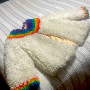 Ooak Hand made shag rug jacket
